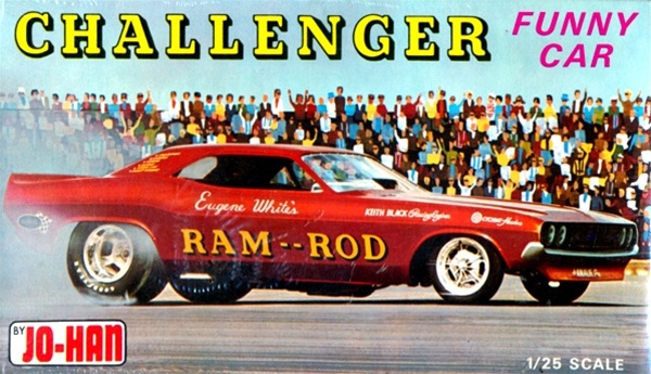 Jo-Han - Dodge Challenger Funny Car - 1/25
