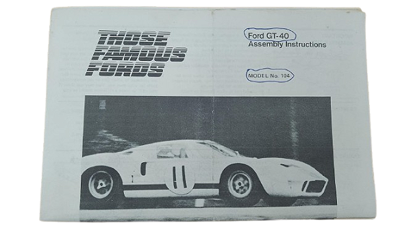 HTC - Ford GT40 - 1/24