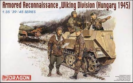 Dragon - Armored Reconnaissance, Wiking Division (Hungary 1945) - 1/35