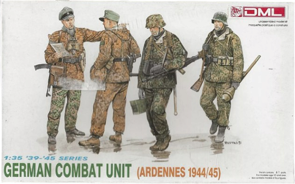 DML - German Combat Unit (Waffen SS, Ardennes 1944/1945) - 1/35