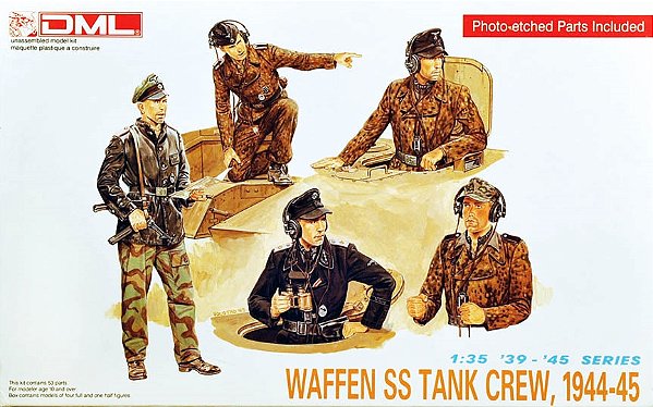 DML - Waffen SS Tank Crew, 1944-45 - 1/35