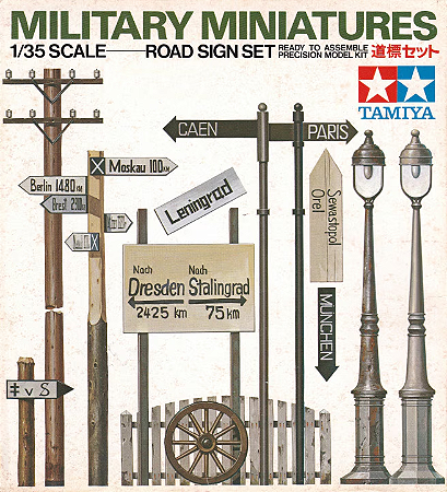 Tamiya - Road Sign Set - 1/35