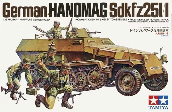 Tamiya - Sd. Kfz. 251/1 German Hanomag - 1/35
