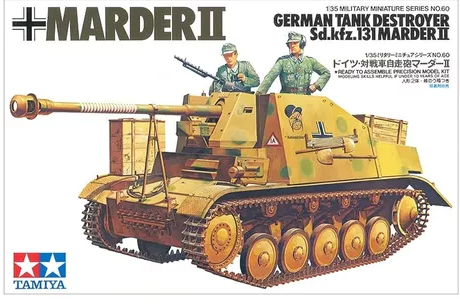 Tamiya - German Tank Destroyer Sd. Kfz. 131 Marder II - 1/35