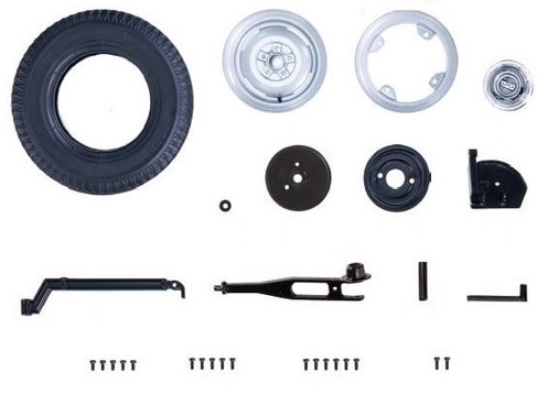Editora Salvat - Fascículo 3 da Pick-Up Ford F-100 para montar - 1/8