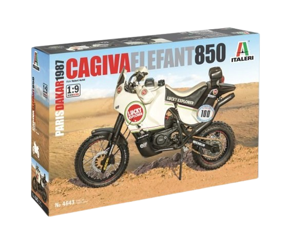 ITALERI - Cagiva Elephant 850 "Paris-Dakar 1987" - 1/9