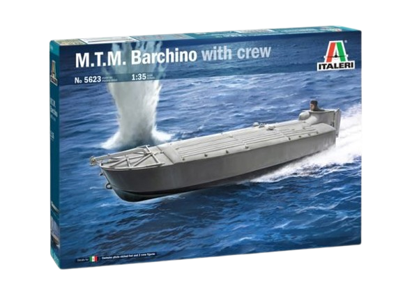 Italeri - M.T.M. Barchino with Crew - 1/35