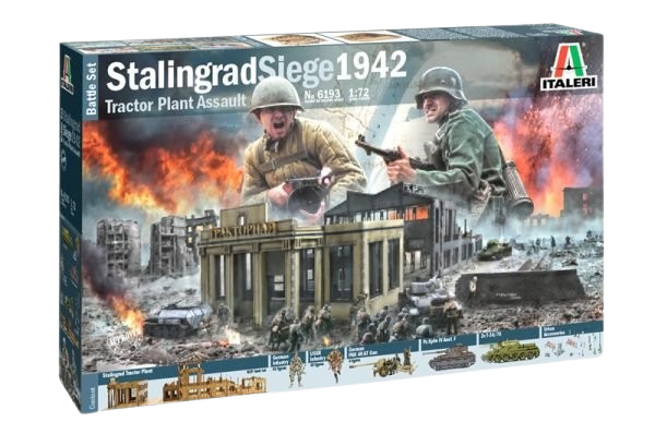 ITALERI - 1942 Stalingrad Siege Tractor Plant Assault - 1/72