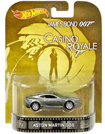 HOT WHEELS - Aston Martin DBS "007 - Cassino Royale" - 1/64