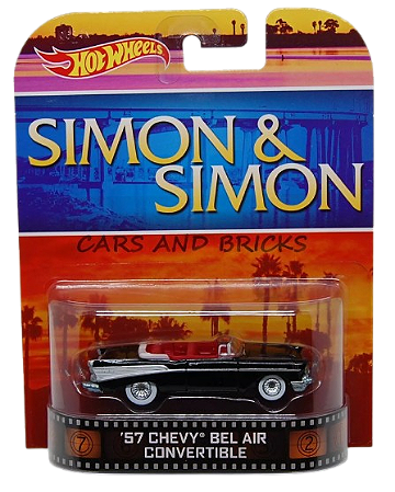 HOT WHEELS - Chevy Bel-Air Convertible 1957 "Simon & Simon" - 1/64