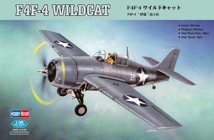 HOBBY BOSS - F4F-4 Wildcat - 1/48