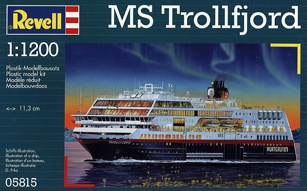 REVELL - MS Trollfjord - 1/1200