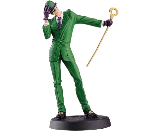 Eaglemoss - O Charada (The Riddler) - Figura em Metal