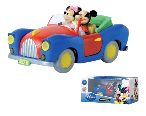 MOTORAMA - Mickey and Minnie Mouse Car - 1/43