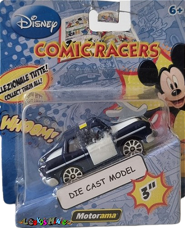 MOTORAMA - Comic Racers Police Car - 1/64