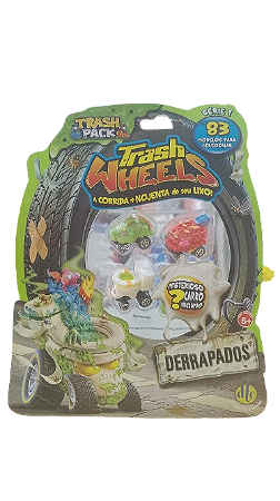 DTC - Trash Wheels Blister com 4 "Derrapados"