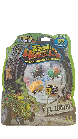 DTC - Trash Wheels Blister com 4 "Ex-Zército"