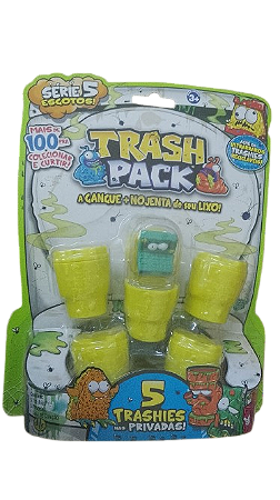 DTC - Série Trash Pack com 5 trashies nas privadas
