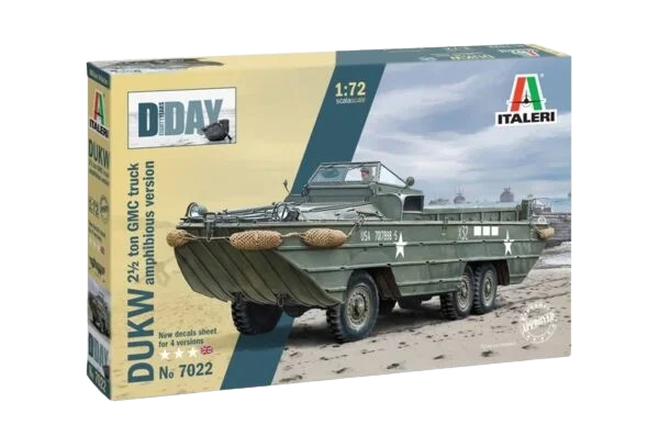 ITALERI - D-Day Eighty Years Collection DUKW 2 1/2 Ton. GMC Truck Amphibious Version - 1/72