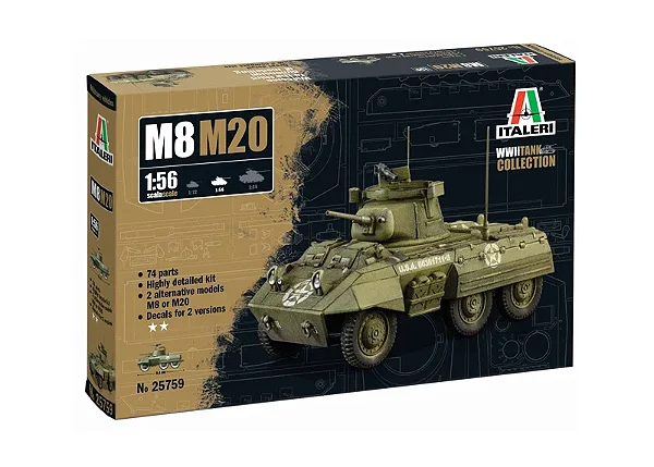 ITALERI - M8 M20 - 1/56