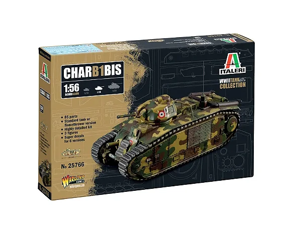 ITALERI - Char B1 Bis - 1/56