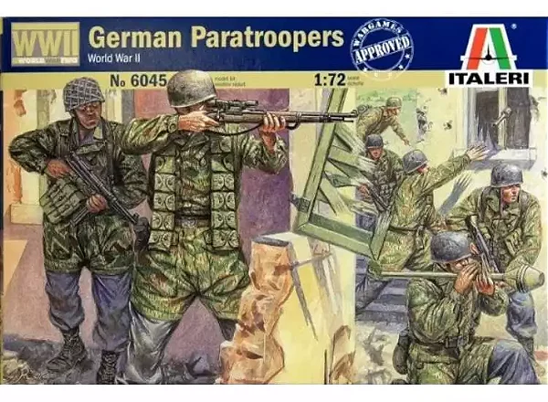 ITALERI - German Paratroopers - 1/72