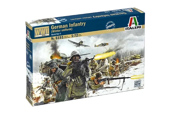 ITALERI - German Infantry (Winter Uniform) - 1/72