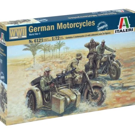 ITALERI - German Motrocycles - 1/72