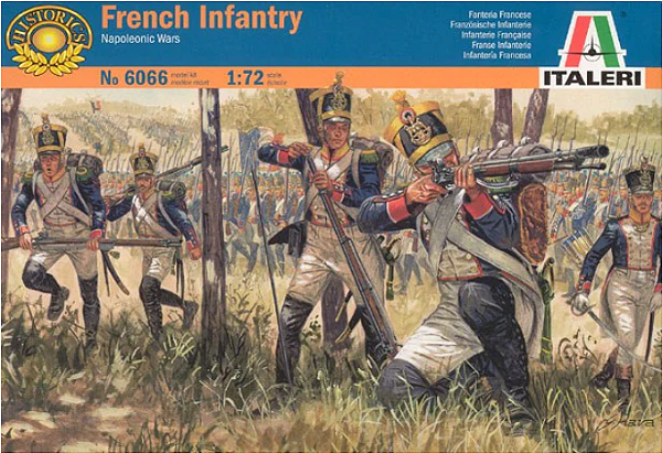 ITALERI - Napoleonic Wars French Infantry - 1/72