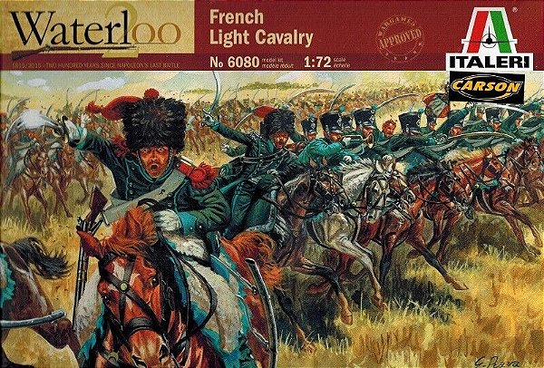 ITALERI - Waterloo French Light Cavalry - 1/72