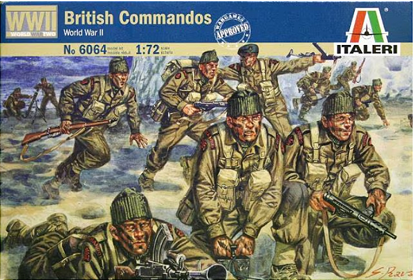 ITALERI - British Commandos - 1/72