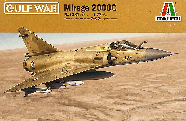 ITALERI - Guf War Mirage 2000C - 1/72