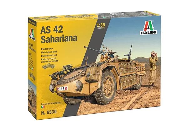 Italeri - AS 42 Sahariana - 1/35