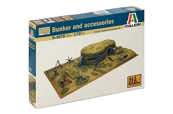 Italeri - Bunker and accessories - 1/72