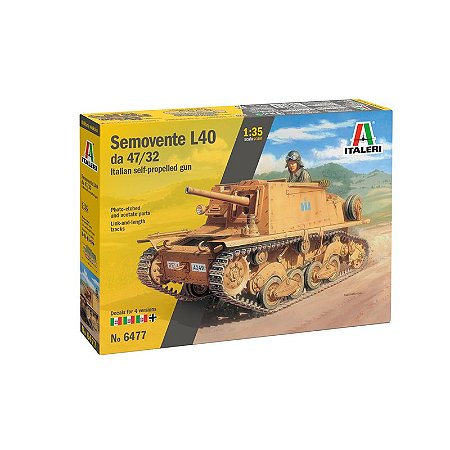 Italeri - Semovente L40 da 47/32 - 1/35