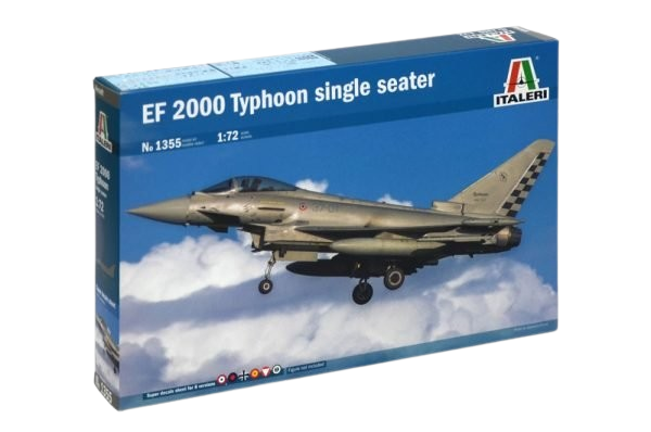 ITALERI - Eurofighter EF-2000 Typhoon Single Seater - 1/72