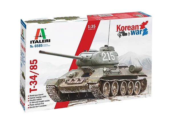 Italeri - T-34/85 - 1/35