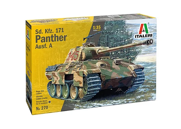Italeri - Sd. Kfz. 171 Panther Ausf. A - 1/35