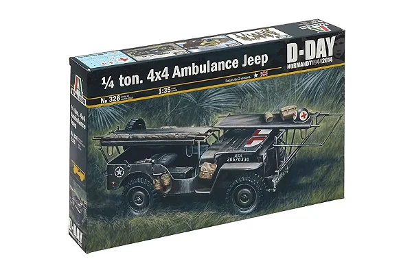 Italeri - ¼ ton. 4x4 Ambulance - 1/35