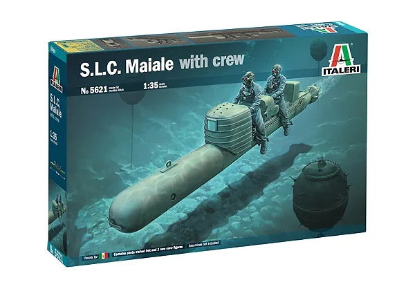 Italeri - S.L.C. Maiale with Crew - 1/35