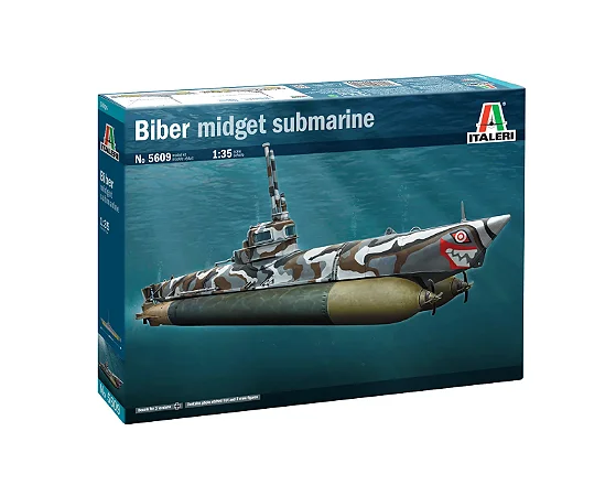 Italeri - Biber (midget submarine) - 1/35