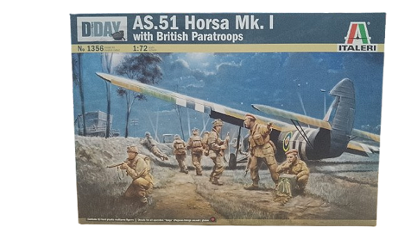 ITALERI - D-Day Eighty Years Series - AS.51 Horsa Mk.I with British Paratroops - 1/72