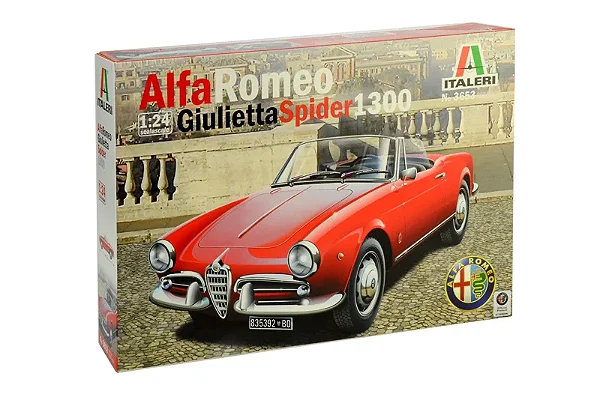 Italeri - Alfa Romeo Giulietta Spider 1300 - 1/24