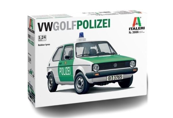 ITALERI - Volkswagen Golf "Polizei" - 1/24