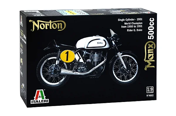 Italeri - Manx 500cc 1951 - Single Cylinder - 1/9
