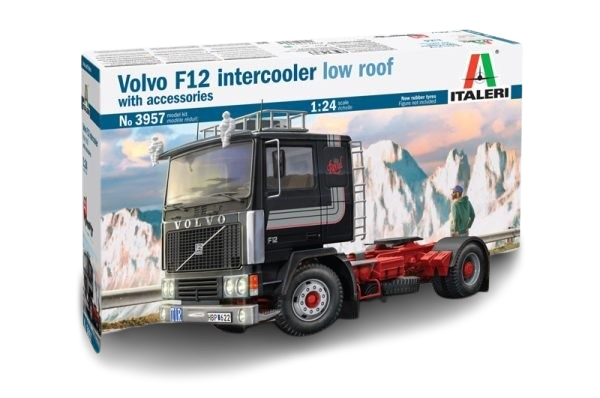 ITALERI - Volvo F12 Intercooler Low Roof with Accessories - 1/24