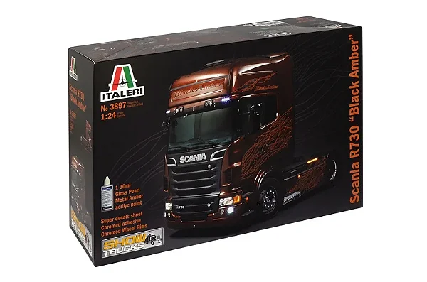 ITALERI - Scania R730 "Black Amber"  - 1/24