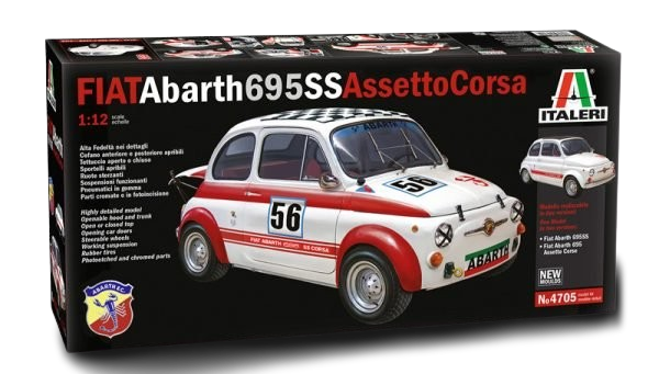 ITALERI - Fiat Abarth 695SS Assetto Corsa - 1/12