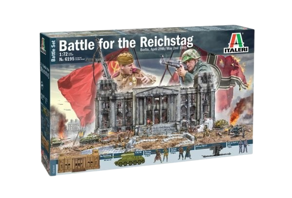 ITALERI - Battle Set "Battle for the Reichstag - Berlin, April 29th/May 2nd 1945" - 1/72