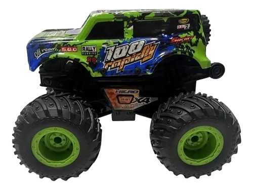 ZIPPY TOYS - Monster Truck com fricção, luz e som - 1/16